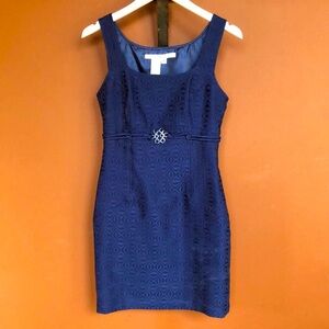 Vintage MAX Studio Blue Dress-S